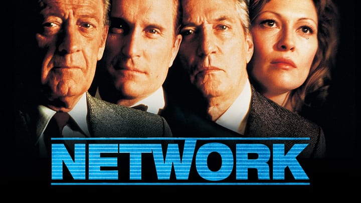 MMMM! on Monday 11 Dec: The Best Film Ever Made? Network (1976)